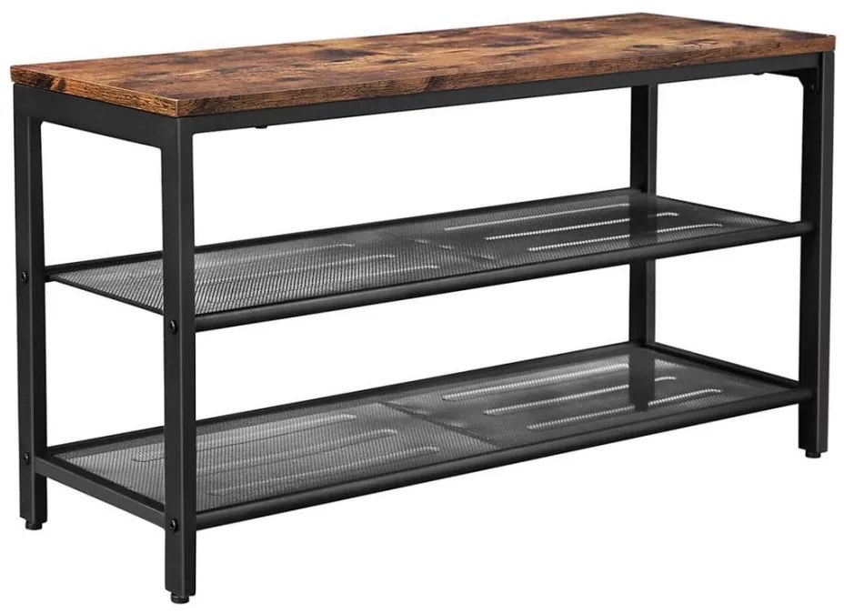 Scarpiera DAVOR marrone/nera