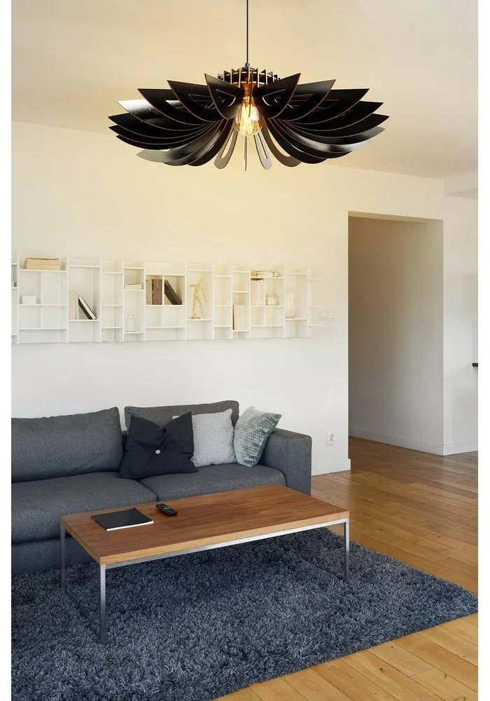 Lampadario nero ø 68 cm – Opviq lights