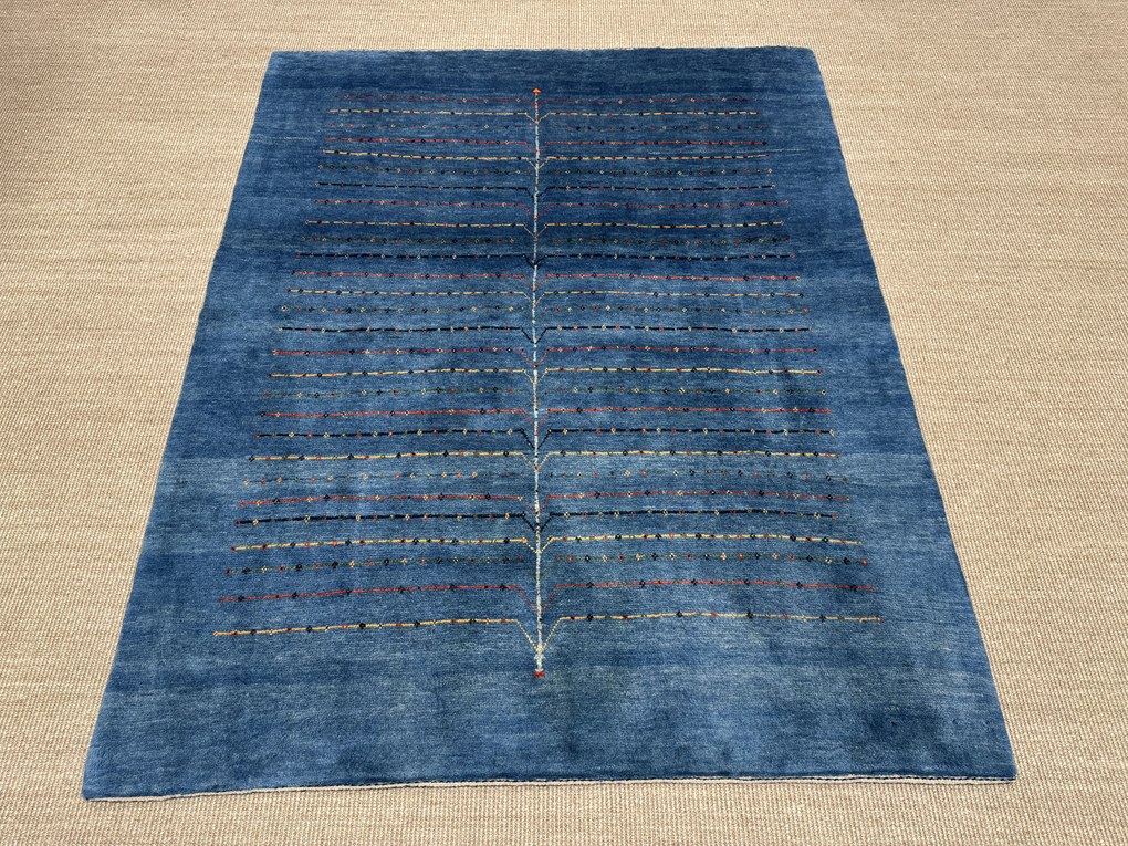 Gashguli Tappeto persiano 150 x 190 Blu (Iran) Annodato A Mano