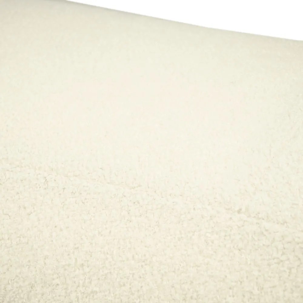 Puof a sacco marrone con rivestimento in bouclé Sofa MooG – SLOWDOWN