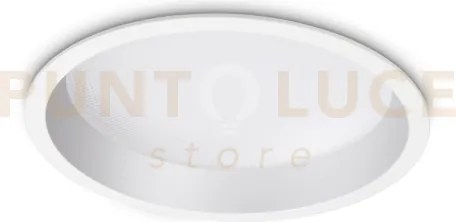 Deep faretto da incasso in alluminio d.21cm 30w 4850lm 4000k bianco...