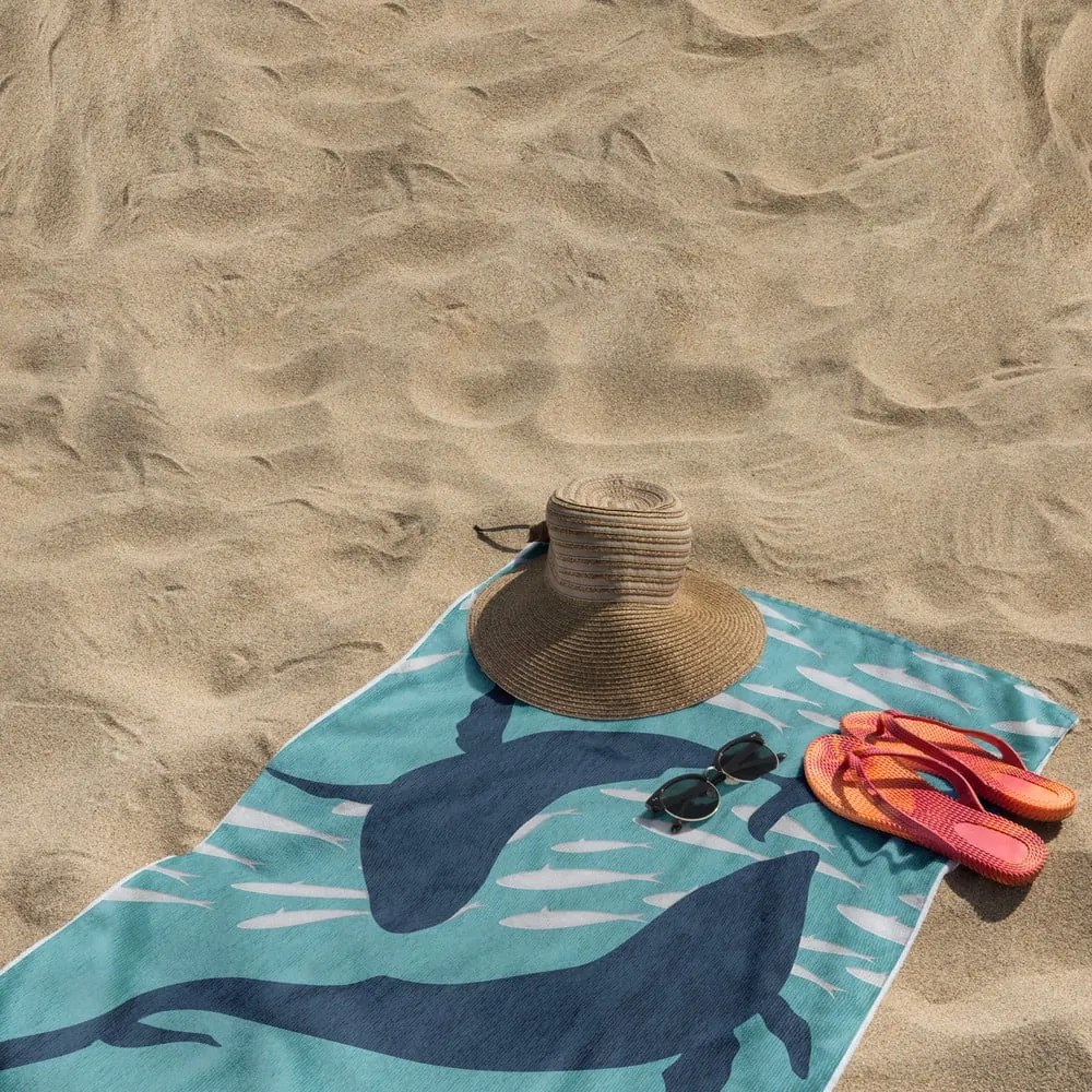 Telo mare blu 90x180 cm Dolphin - DecoKing