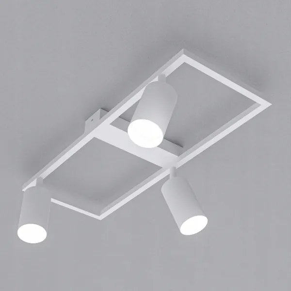 Faretto da soffitto 3xGU10/30W/230V bianco