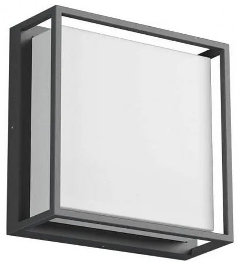 Redo 90565 - Applique a LED da esterno QUADRIS LED/20W/230V IP54 antracite