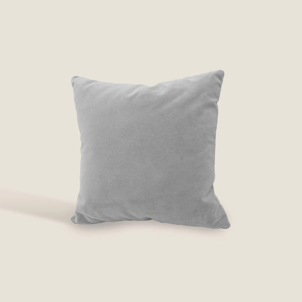 Luxury cuscino quadrato in velluto misto cotone disponibile in diversi colori