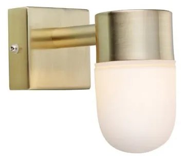 Lampada da parete bianca/dorata Menton – Markslöjd