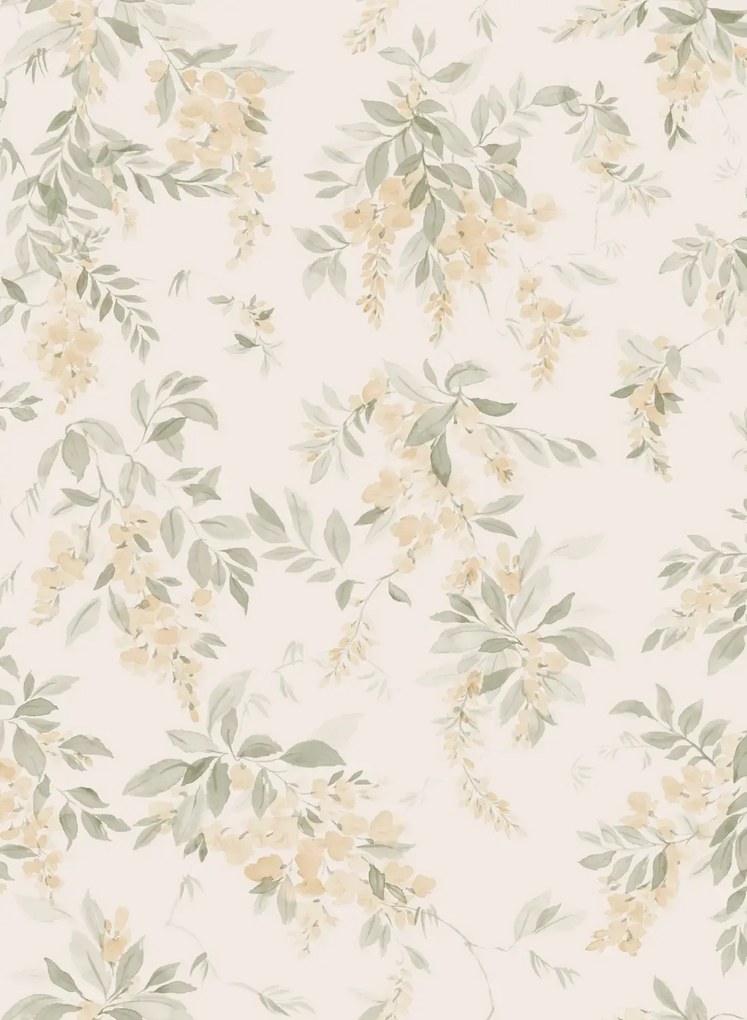 Sandberg Carta da parati Lovisa - Spring Green