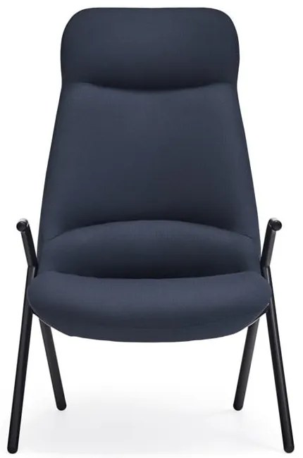 Poltrona blu scuro, altezza 114 cm Dins - Teulat