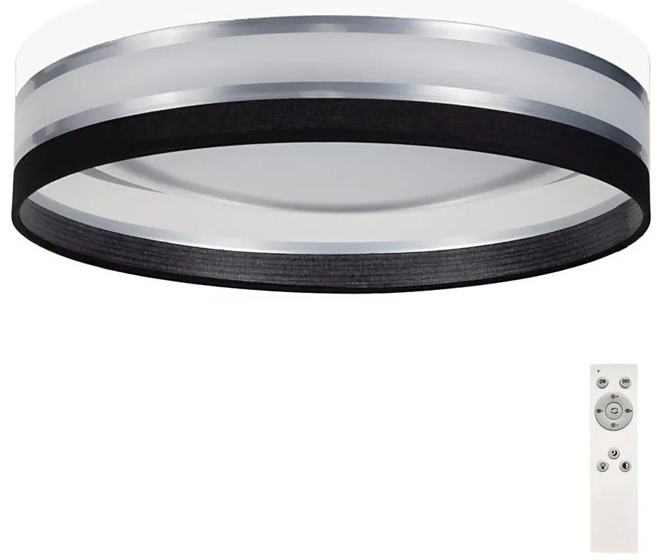 Plafoniera LED dimmerabile SMART CORAL GOLD LED/24W/230V nero/bianco+ tc