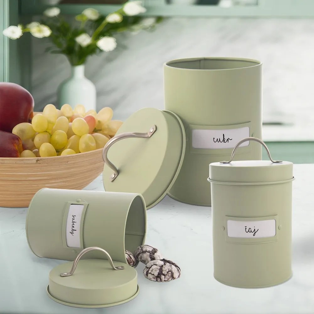 Contenitore per alimenti in metallo Greenish - Orion