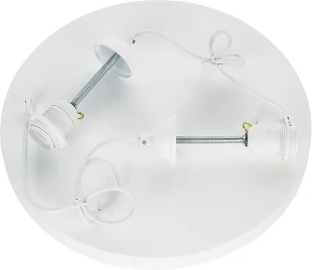 Brilagi - Lampada a sospensione con cavo WABI SABI 2xE27/40W/230V Ø 45 cm, bianco