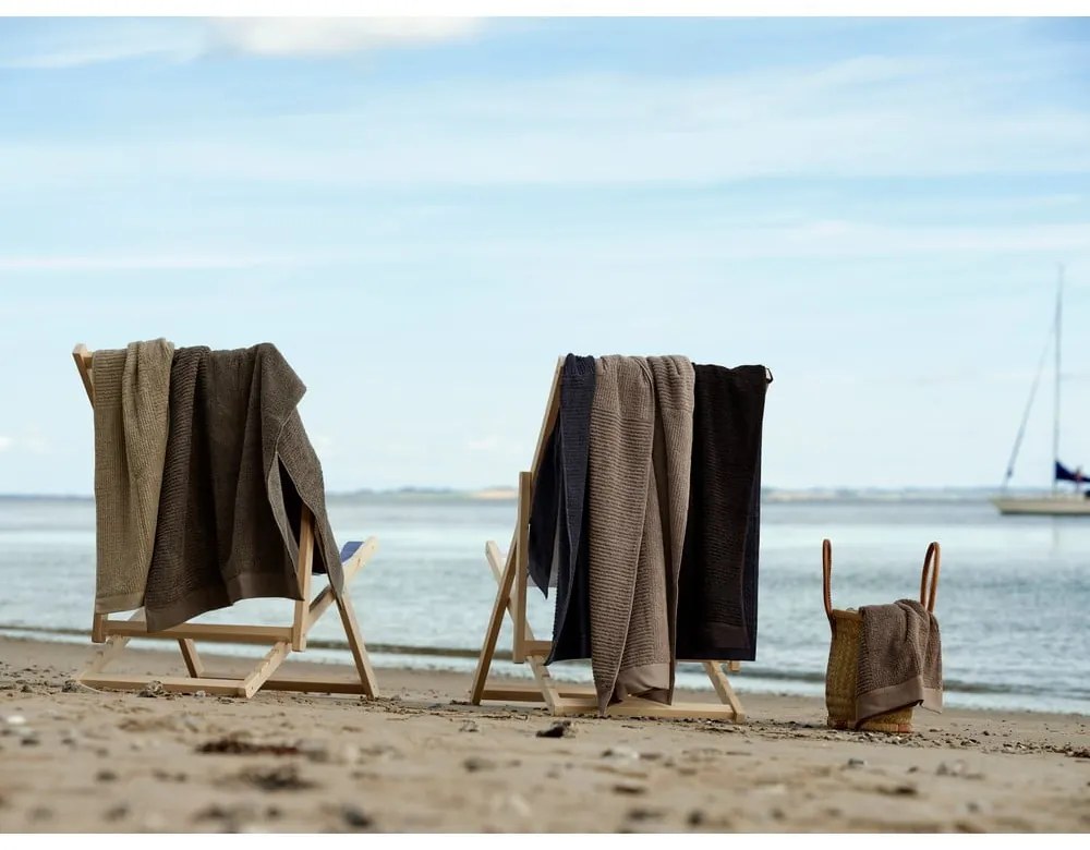 Telo da bagno blu scuro, 70 x 140 cm Classic - Zone