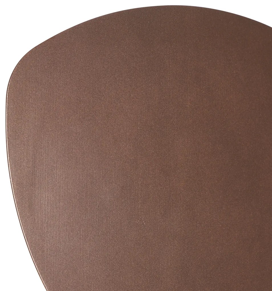 Lampada da parete di design bronzo organico 32cm 2 luci - Pulley