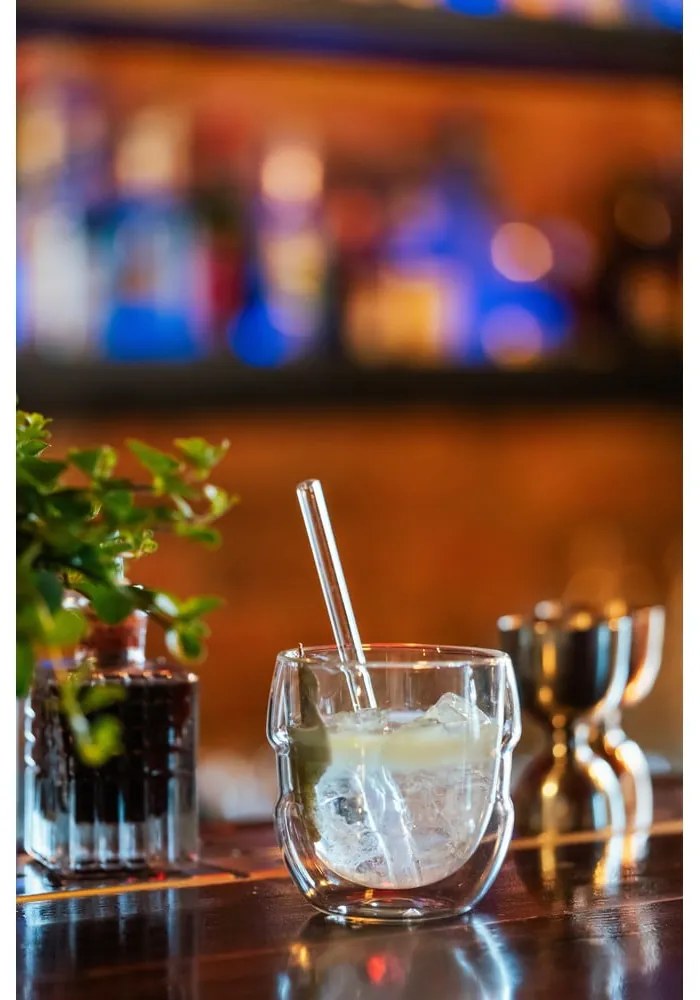 Set di 2 bicchieri a doppia parete , 250 ml Sferico - Vialli Design