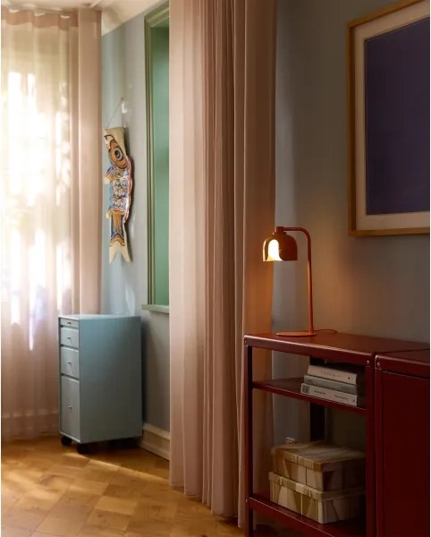 Osram - Lampada da tavolo DECOR COROLLE 1xG9/20W/230V rossa