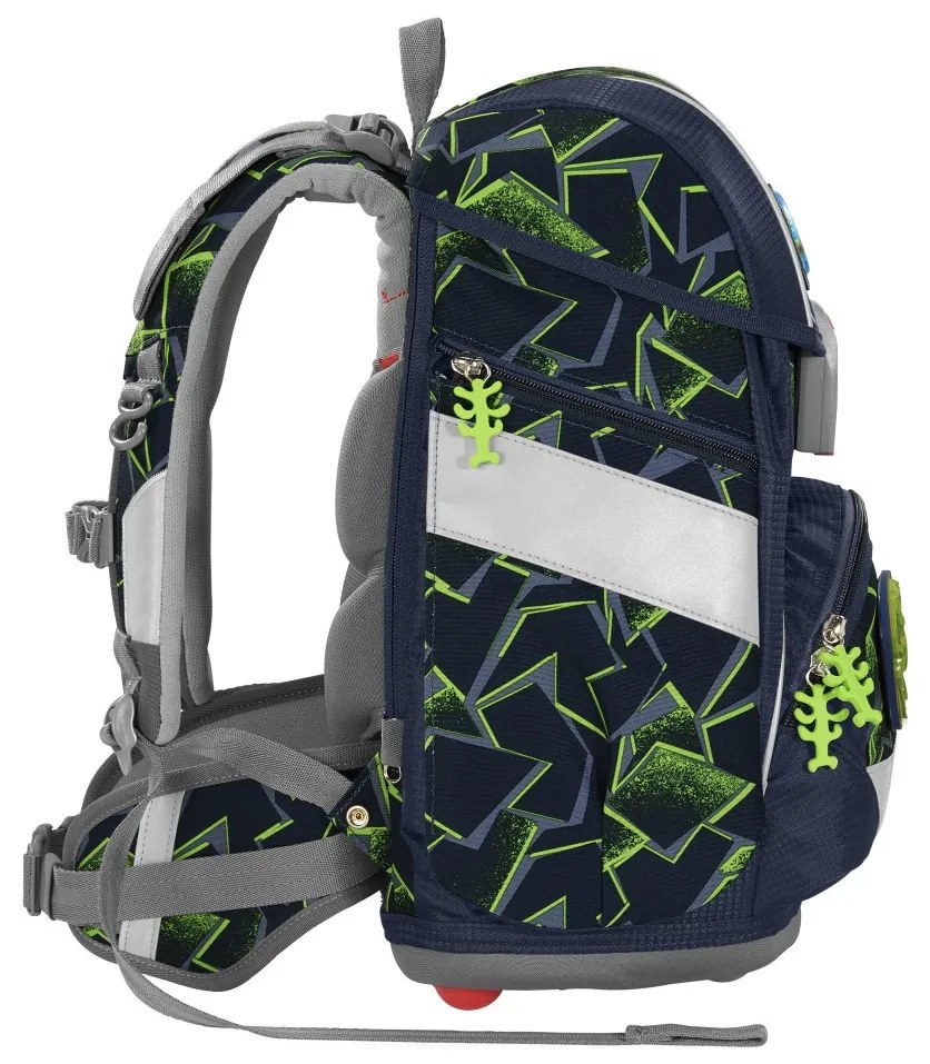 Zaino/cartella scuola 2IN1 PLUS – Set 6 pezzi, Step by Step Wild T-Rex Taro