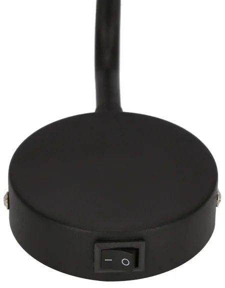 Lampada da muro TINA 1xGU10/15W/230V nero/oro