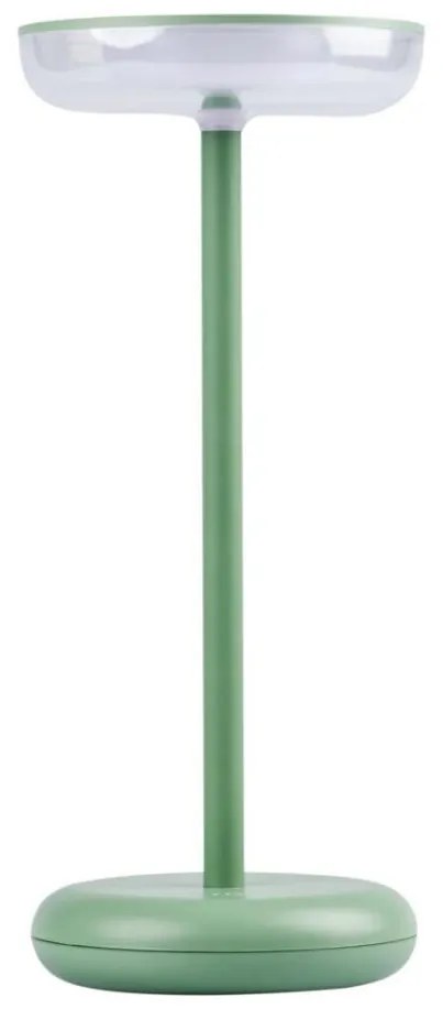 Kanlux 37313- Lampada ricaricabile dimmerabile FLUXY LED/1,7W/1800 mAh IP44 verde