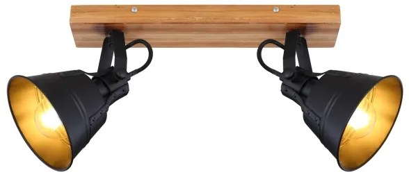 Globo 15466S-2 - Faretto GÜNTHER 2xE27/60W/230V