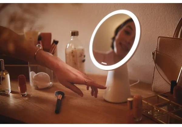 Philips - Specchio cosmetico dimmerabile con retroilluminazione LED MIRROR LED/4,5W/5V