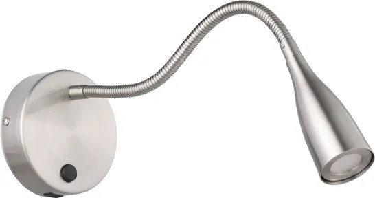 Eglo 901783 - Lampada da parete flessibile con USB OLIVANDINO LED/3,8W/230V cromo