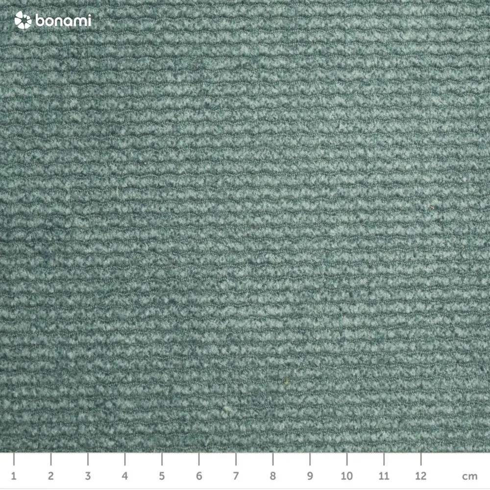 Divano turchese allungabile/con contenitore con rivestimento in velluto a coste 215 cm Bjork – Bonami Selection