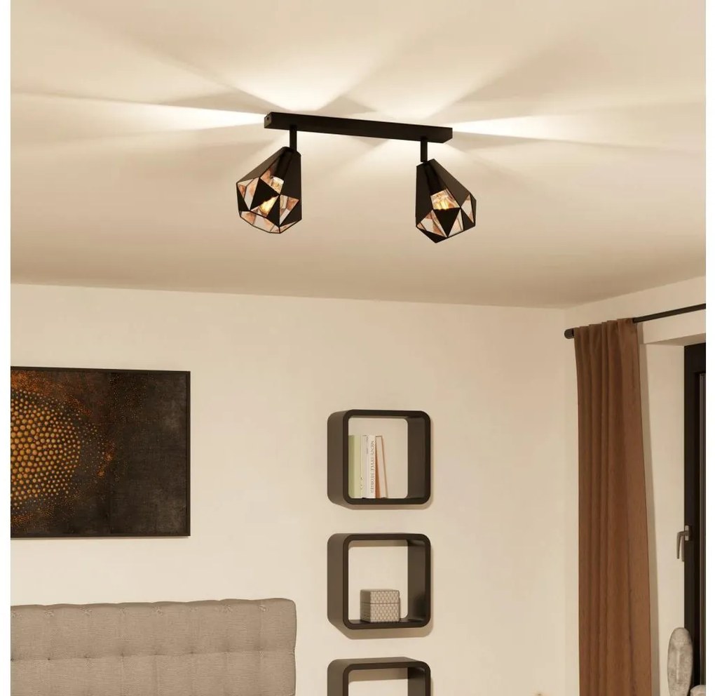 Eglo 43716 - Faretto CARLTON 2xE27/40W/230V