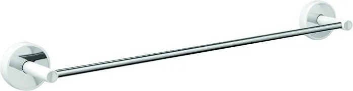 Kamalu - Portasalvietta barra 50cm colore bianco linea Kaman LEFO-70