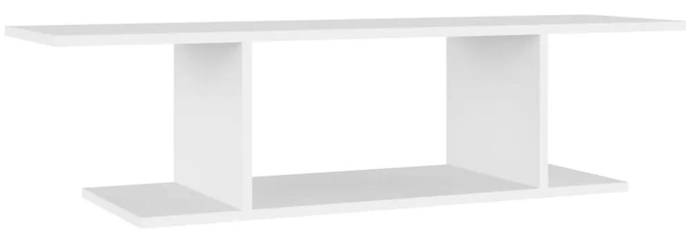 Mobile Porta TV a Parete Bianco 103x30x26,5 cm