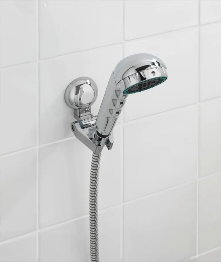 Supporto per soffione doccia in acciaio cromato Fiorina - Wenko