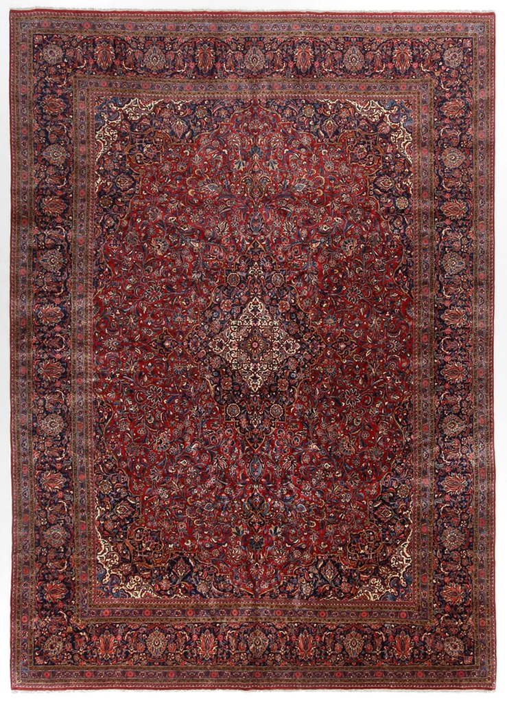 Sarouk Tappeto 450x320 (Iran) Annodato A Mano