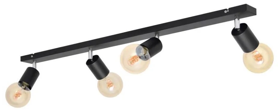 Faretto TUNE 4xE27/20W/230V nero