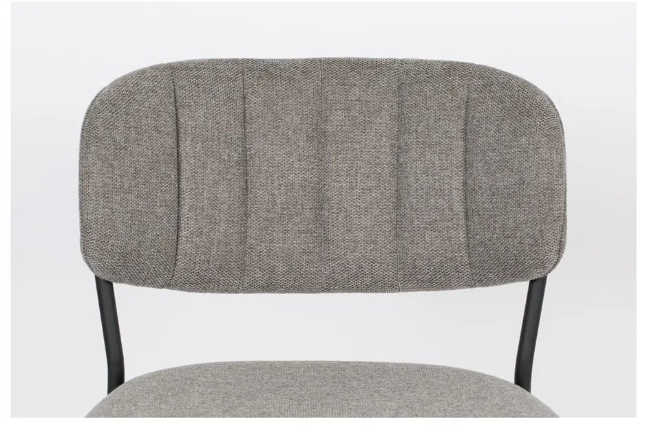 Sgabelli da bar grigi in set di 2 89 cm Jolien - White Label