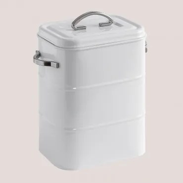 Contenitore in metallo Luarca Bianco - Sklum