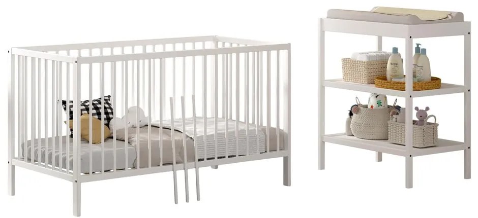 Set di mobili per bambini in faggio massiccio 2 pz Dino – Vipack