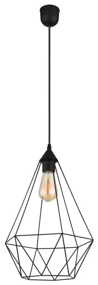 Globo 15745H1 - Lampadario a sospensione con filo ZACHARY 1xE27/60W/230V diametro 30 cm