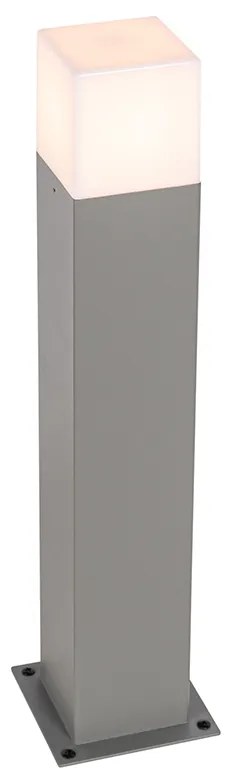 Lampada da terra per esterni moderna grigia 50 cm IP44 - Denmark