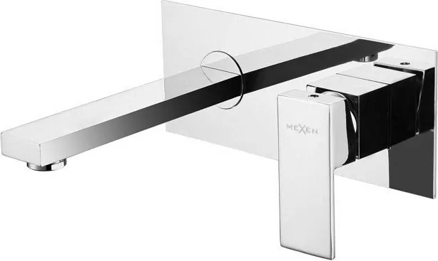 Mexen Cube rubinetto da incasso per lavabo, cromo - 73115-00