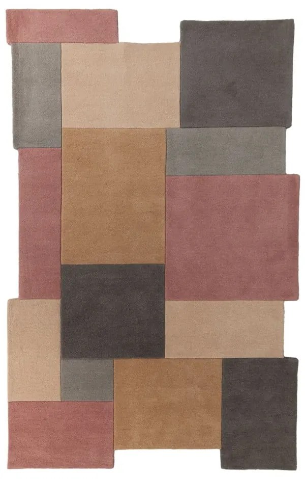 Tappeto in lana 200x290 cm Collage - Flair Rugs