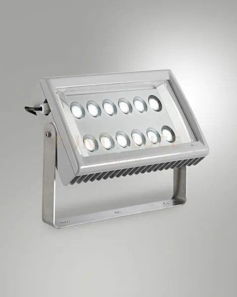Egeo proiettore grigio ral 7040 a led 105w 4000k 12650lm asimmetric...