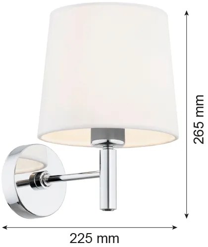 Argon 4760 - Applique BOLZANO 1xE27/15W/230V