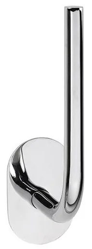 Porta carta 4,5x18 cm in acciaio inox/argento