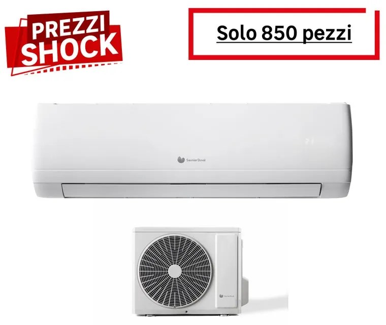 Condizionatore a muro monosplit SAUNIER DUVAL VivAir One 9554 BTU classe A++