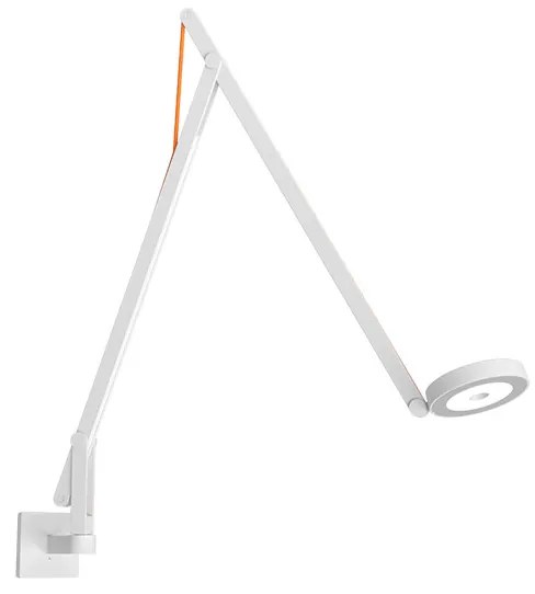 Rotaliana - String W1 Applique da Parete DTW Matt White/Orange Rotaliana