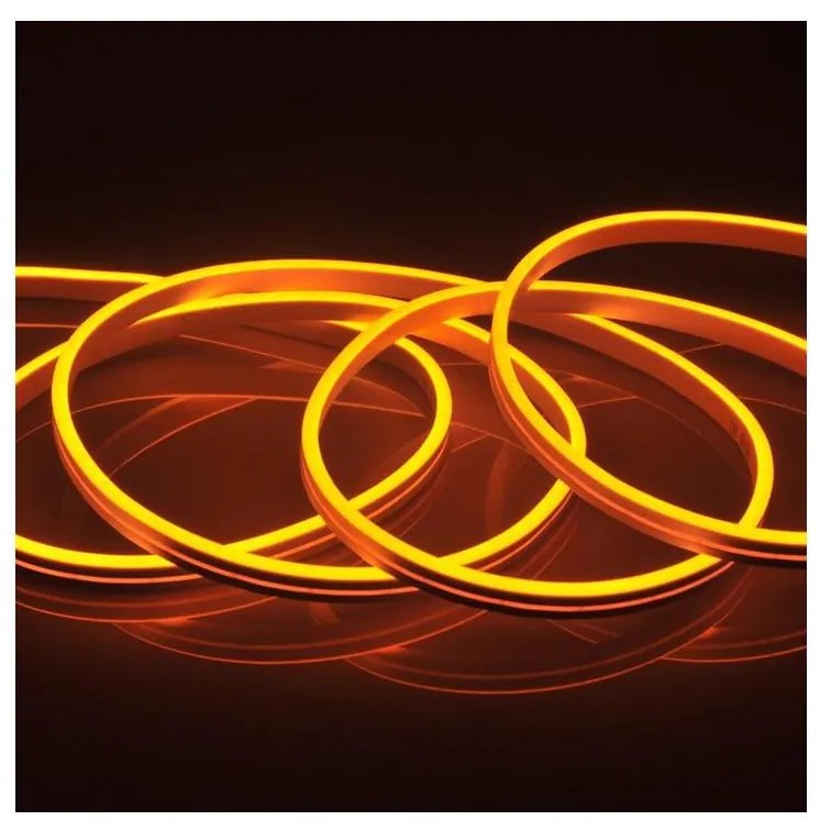 Striscia LED NEON 5 m LED/27W/12V IP65 arancione