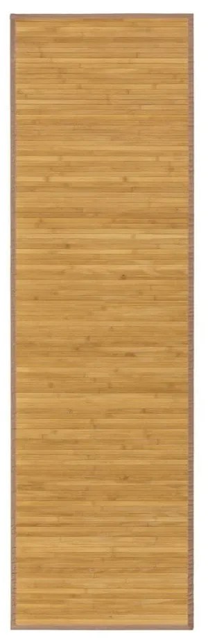 Tappeto in bambù di colore naturale 60x200 cm - Casa Selección