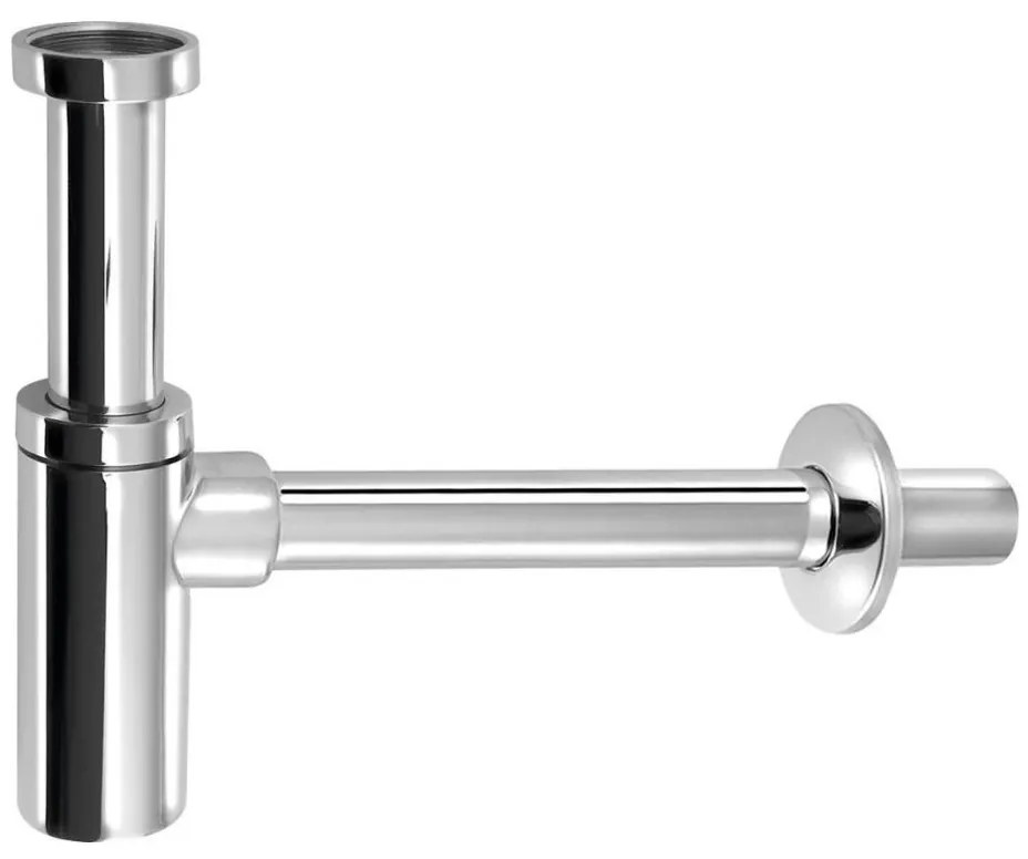 Sapho - Sifone per lavabo cromato lucido