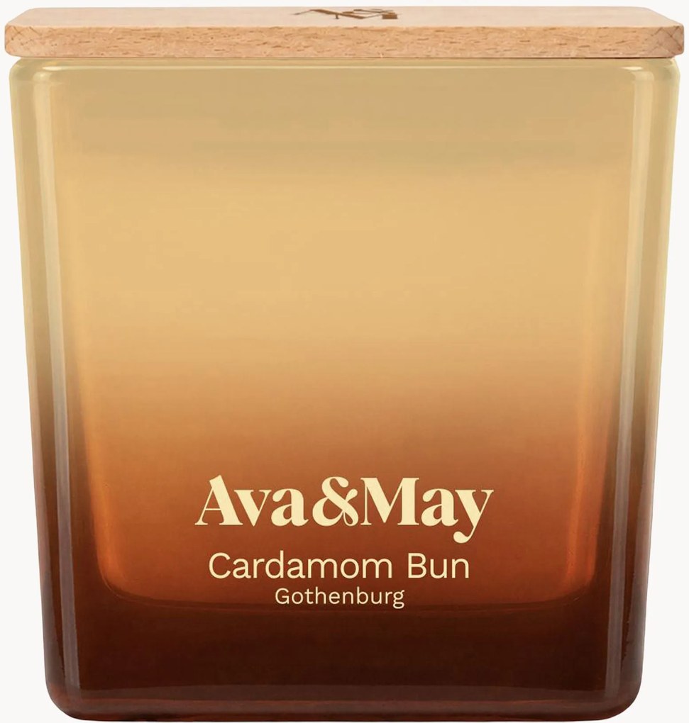 Candela profumata grande Cardamom Bun (cardamomo, zucchero e vaniglia)