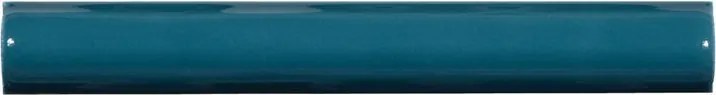 Listello in gres naturale Chic Bondi L 15 x L 2 cm, sp. 13 mm, blu lucido