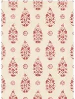 Coordonne Carta da parati Paisley - Red